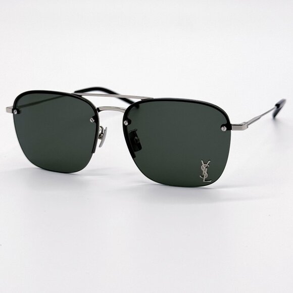 NEW SAINT LAURENT SL309 M 002 SUNGLASSES SL309 001 SILVER UNISEX SL309M 002 main image 8